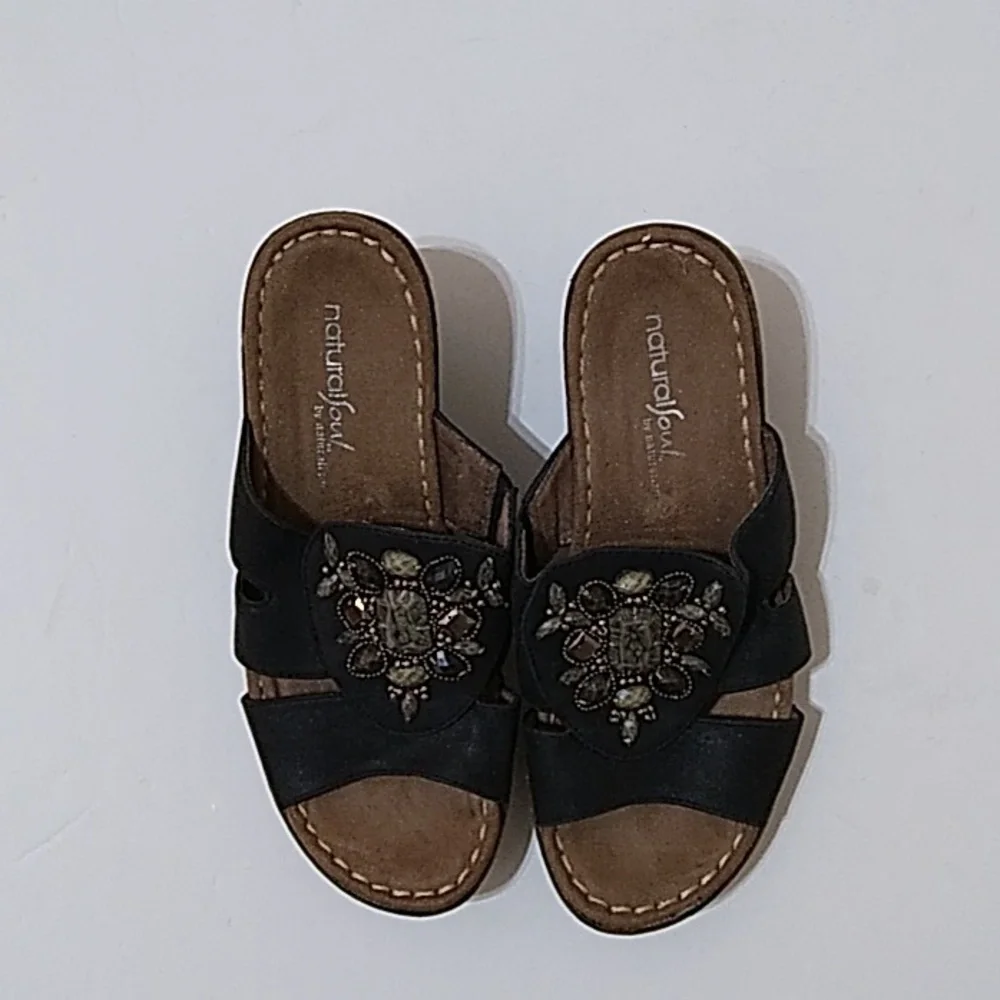 Natural Soul Hartier Wedge Sandals